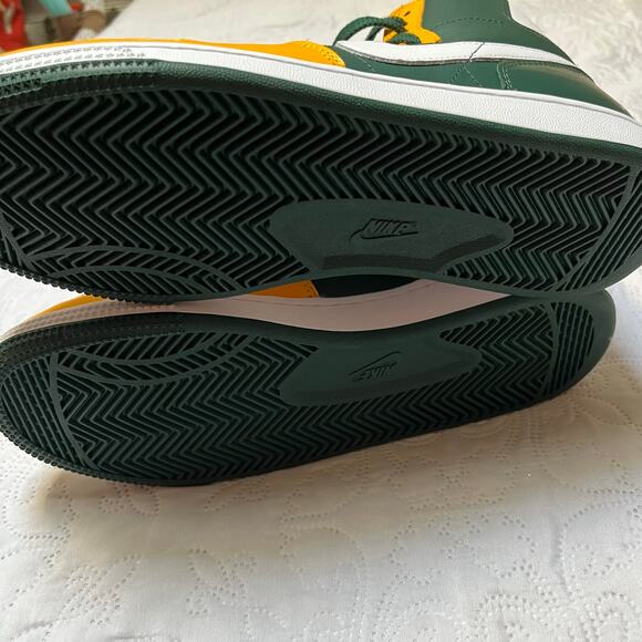 NEW Nike Terminator High Seattle Sueprsonics Sneakers Size 10.5 - Picture 8 of 10